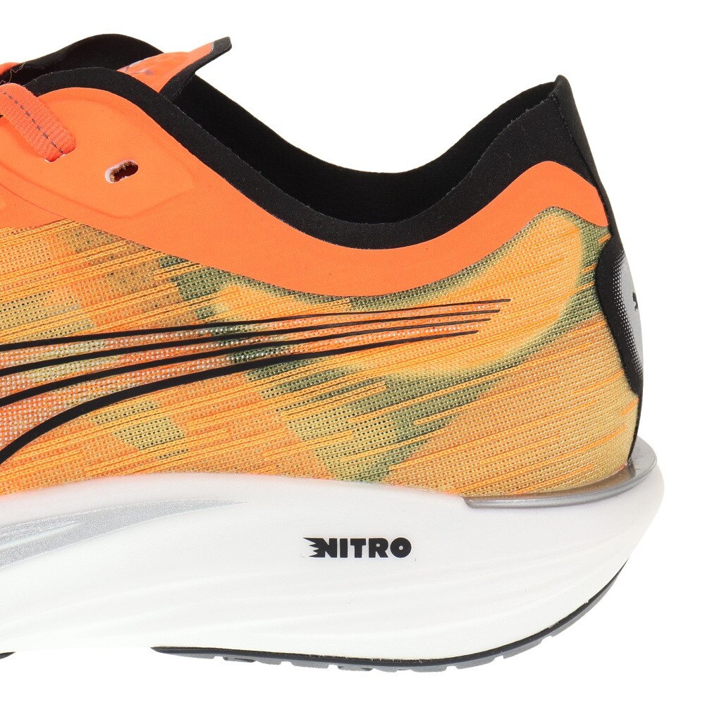 プーマ（PUMA）（メンズ）ランニングシューズ リベレイトニトロ 2 オレンジ 37731504 スニーカー ジョギング マラソン トレーニング クッション性 軽量