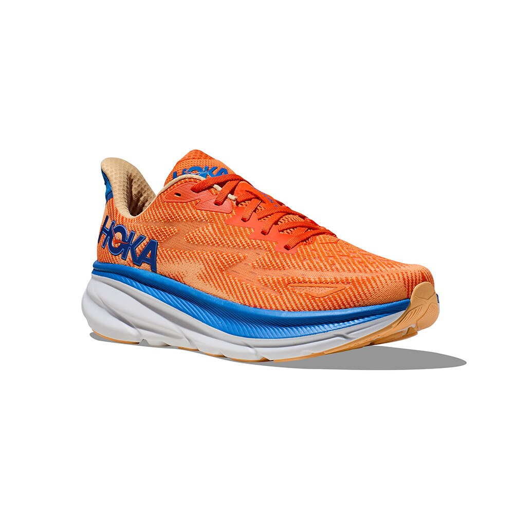ホカ（HOKA）（メンズ）ランニングシューズ Clifton 9 クリフトン9 レギュラー オレンジ 1127895-VOIM スニーカー トレーニング ジョギング