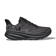 ホカ（HOKA）（メンズ）ランニングシューズ Clifton 9 Wide クリフトン9 ワイド ブラック 1132210-BBLC スニーカー トレーニング ジョギング