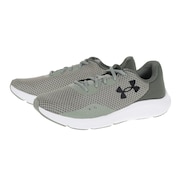 アンダーアーマー（UNDER ARMOUR）（メンズ）ランニングシューズ チャージド パスート3 エクストラ カーキ 3025801 300 スニーカー ジョグ ウォーク 軽量