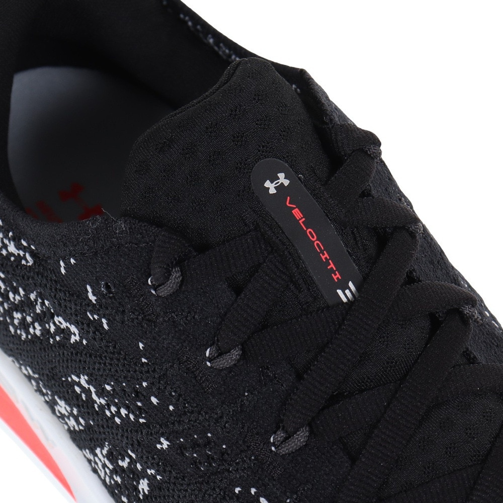 アンダーアーマー（UNDER ARMOUR）（メンズ）ランニングシューズ ベロシティ3 ブラック 3026117 004 スニーカー ジョグ ウォーク 柔軟性 クッション性