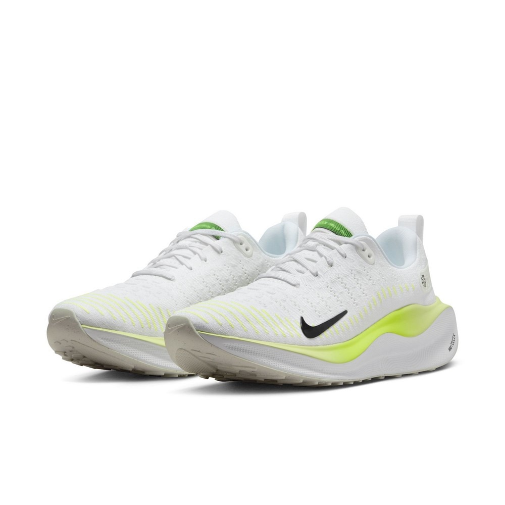 ナイキ（NIKE）（メンズ）ランニングシューズ リアクトX インフィニティラン 4 ホワイト DR2665-101 スニーカー ジョギング トレーニング クッション性