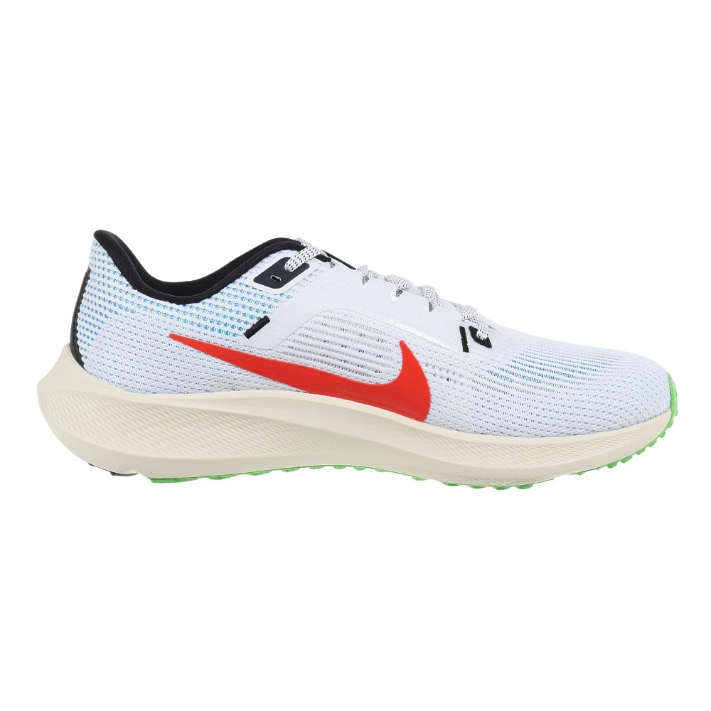 ナイキ（NIKE）（メンズ）ランニングシューズ エアズーム ペガサス 40 SE ホワイト FJ1051-100 スニーカー ジョギング マラソン トレーニング 反発性