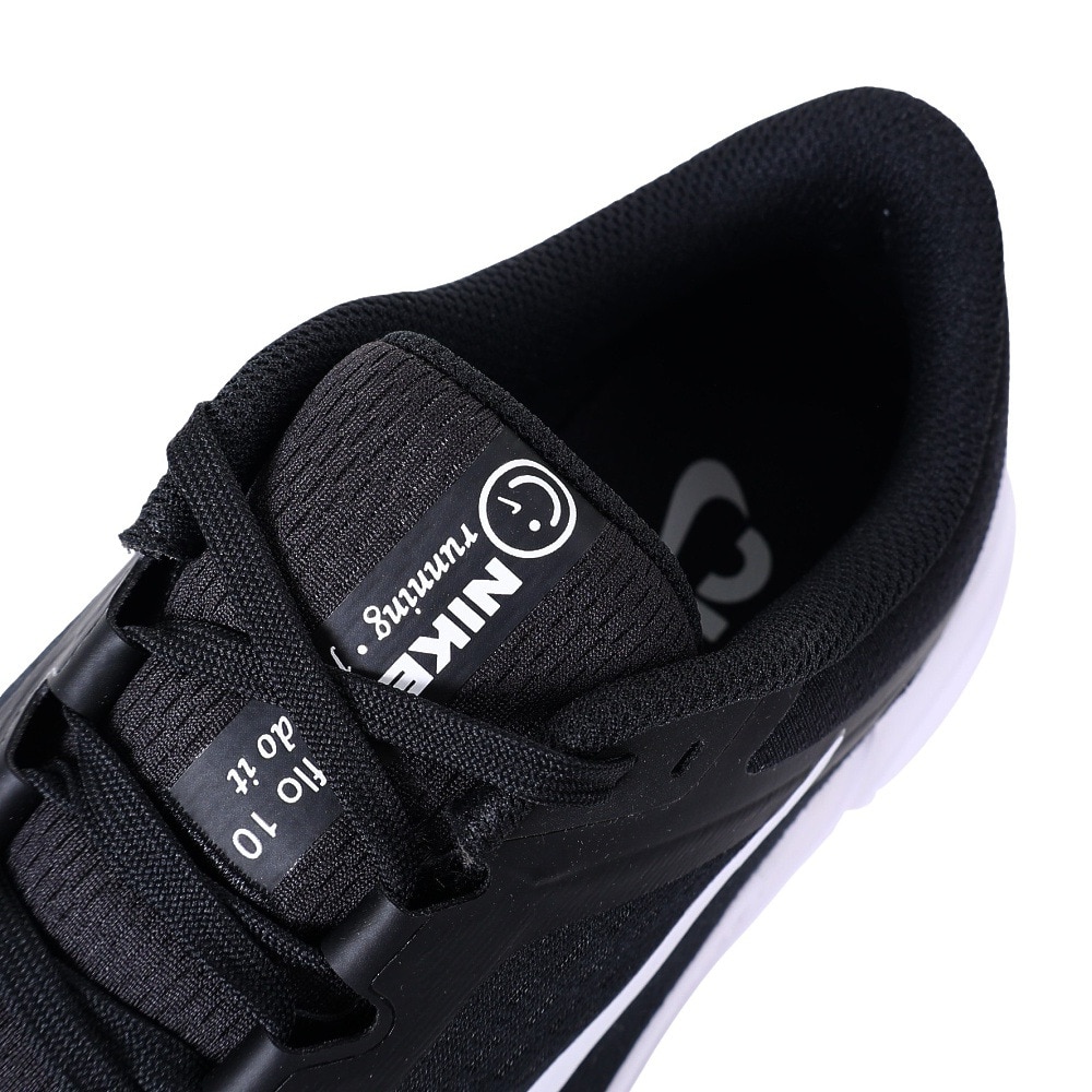 ナイキ（NIKE）（メンズ）ランニングシューズ エア ウィンフロー 10 ワイド ブラック FN7992-003 スニーカー トレーニング ジョギング 軽量 反発性 幅広