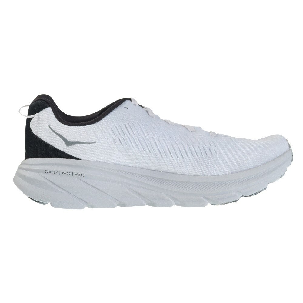 ホカ（HOKA）（メンズ）ランニングシューズ リンコン3 シルバー ホワイト レギュラー 1119395-NCSW スニーカー ジョギング トレーニング 軽量 クッション性