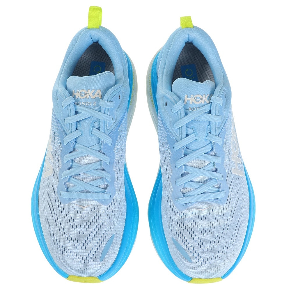 ホカ（HOKA）（メンズ）ランニングシューズ ボンダイ8 ライトブルー 1123202-ABDB スニーカー ジョギング トレーニング クッション性 軽量