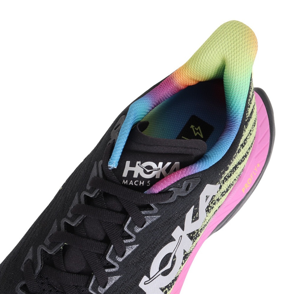 ホカ（HOKA）（メンズ）ランニングシューズ ジョギングシューズ マッハ5 1127893-BKML