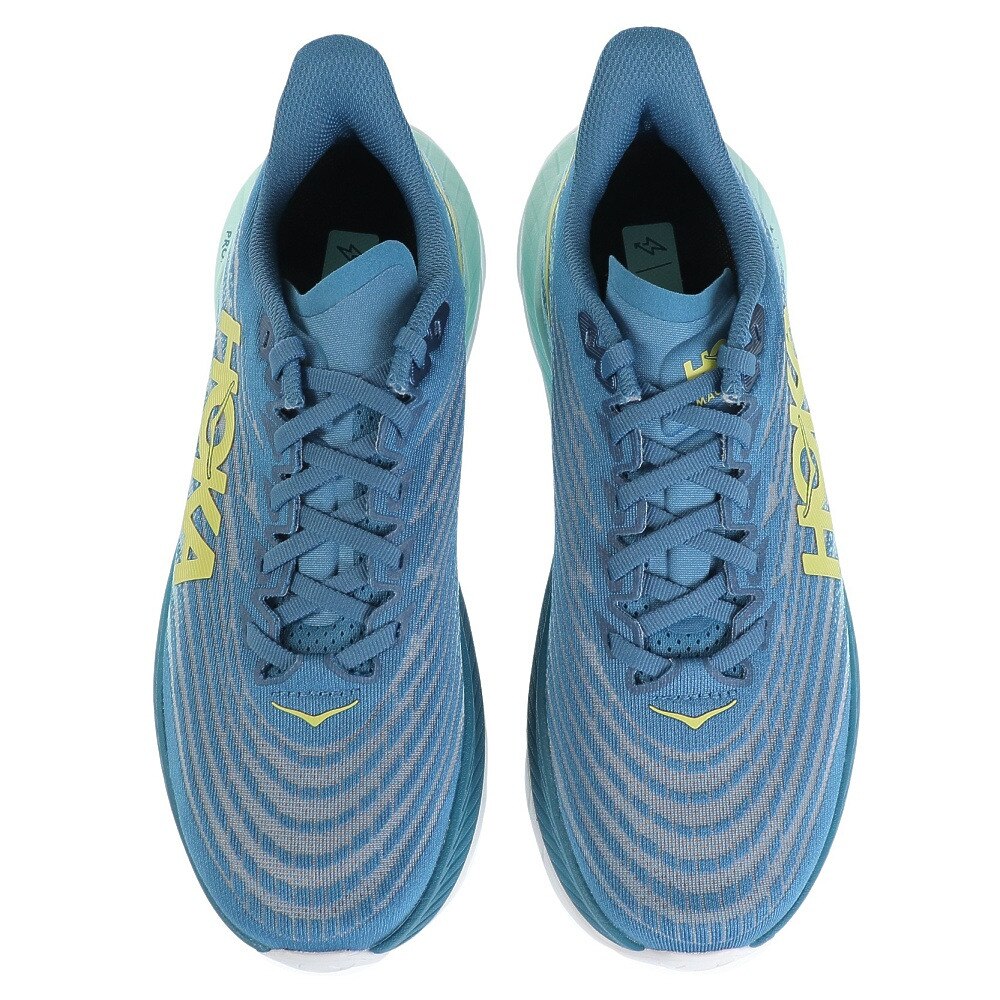 ホカ（HOKA）（メンズ）ランニングシューズ マッハ5 ブルー 1127893-BSOC スニーカー ジョギング トレーニング 軽量 弾力性 反発力