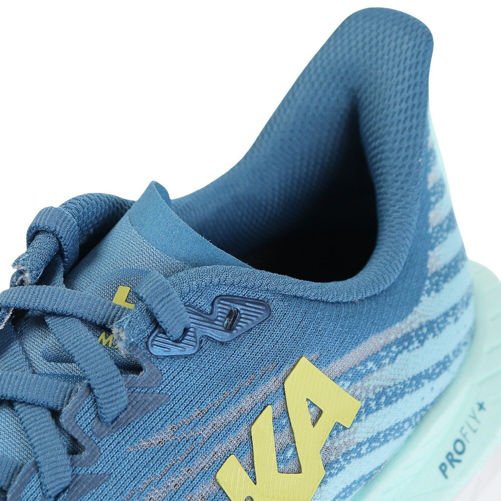 ホカ（HOKA）（メンズ）ランニングシューズ マッハ5 ブルー 1127893-BSOC スニーカー ジョギング トレーニング 軽量 弾力性 反発力