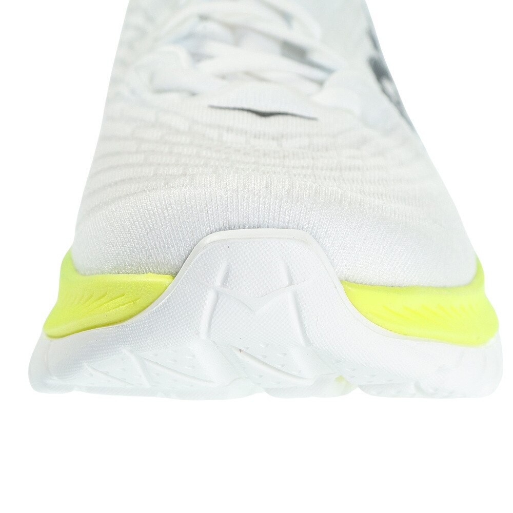 HOKA（メンズ）ランニングシューズ マッハ5 ホワイト 1127893-WBGL スニーカー ジョギング トレーニング 軽量 弾力性 反発力
