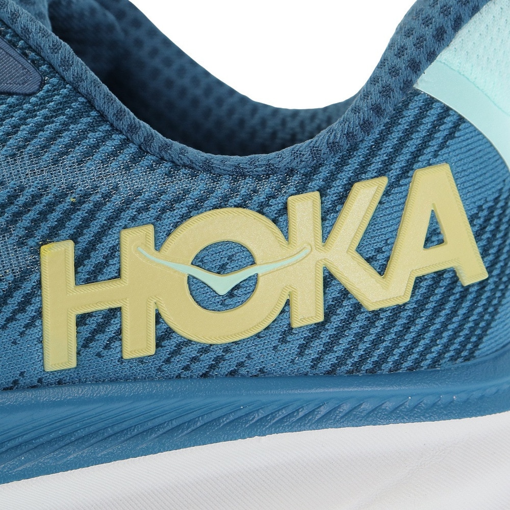 ホカ（HOKA）（メンズ）ランニングシューズ クリフトン9 ブルー D 1127895-MOBS スニーカー ジョギング トレーニング 軽量 クッション性