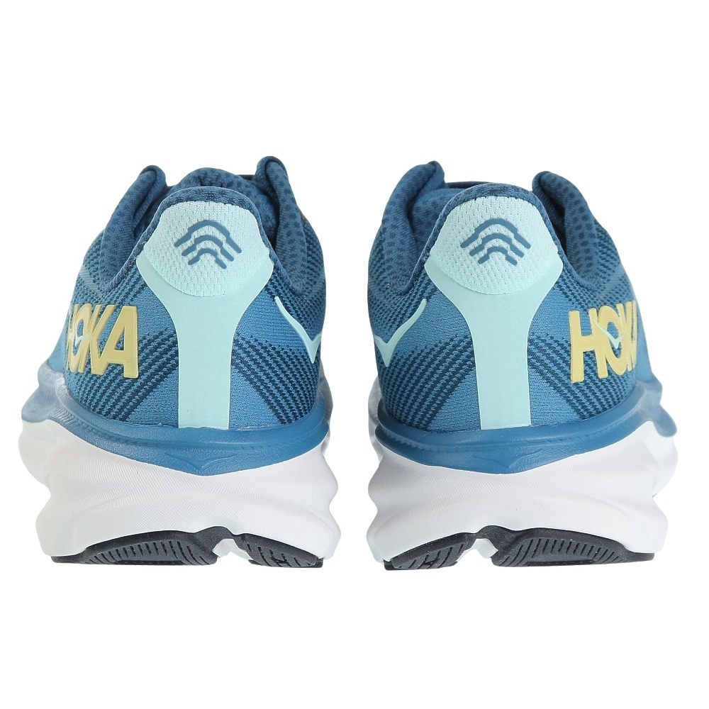 ホカ（HOKA）（メンズ）ランニングシューズ クリフトン9 ブルー 1127895-MOBS スニーカー ジョギング トレーニング 軽量 クッション性