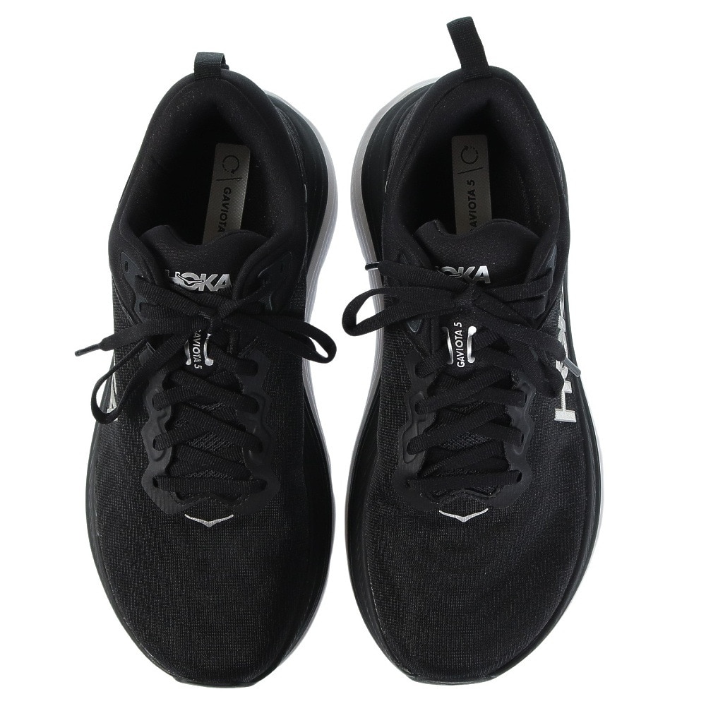 ホカ（HOKA）（メンズ）ランニング シューズ ガビオタ 5 レギュラー ブラック 1127929-BWHT スニーカー ジョギング トレーニング スポーツ シューズ