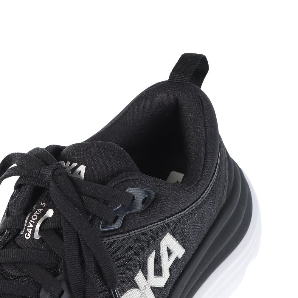 ホカ（HOKA）（メンズ）ランニング シューズ ガビオタ 5 レギュラー ブラック 1127929-BWHT スニーカー ジョギング トレーニング スポーツ シューズ