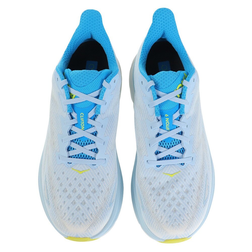 ホカ（HOKA）（メンズ）ランニングシューズ クリフトン9 サックス ワイド 1132210-IWEP スニーカー ジョギング トレーニング 軽量 クッション性