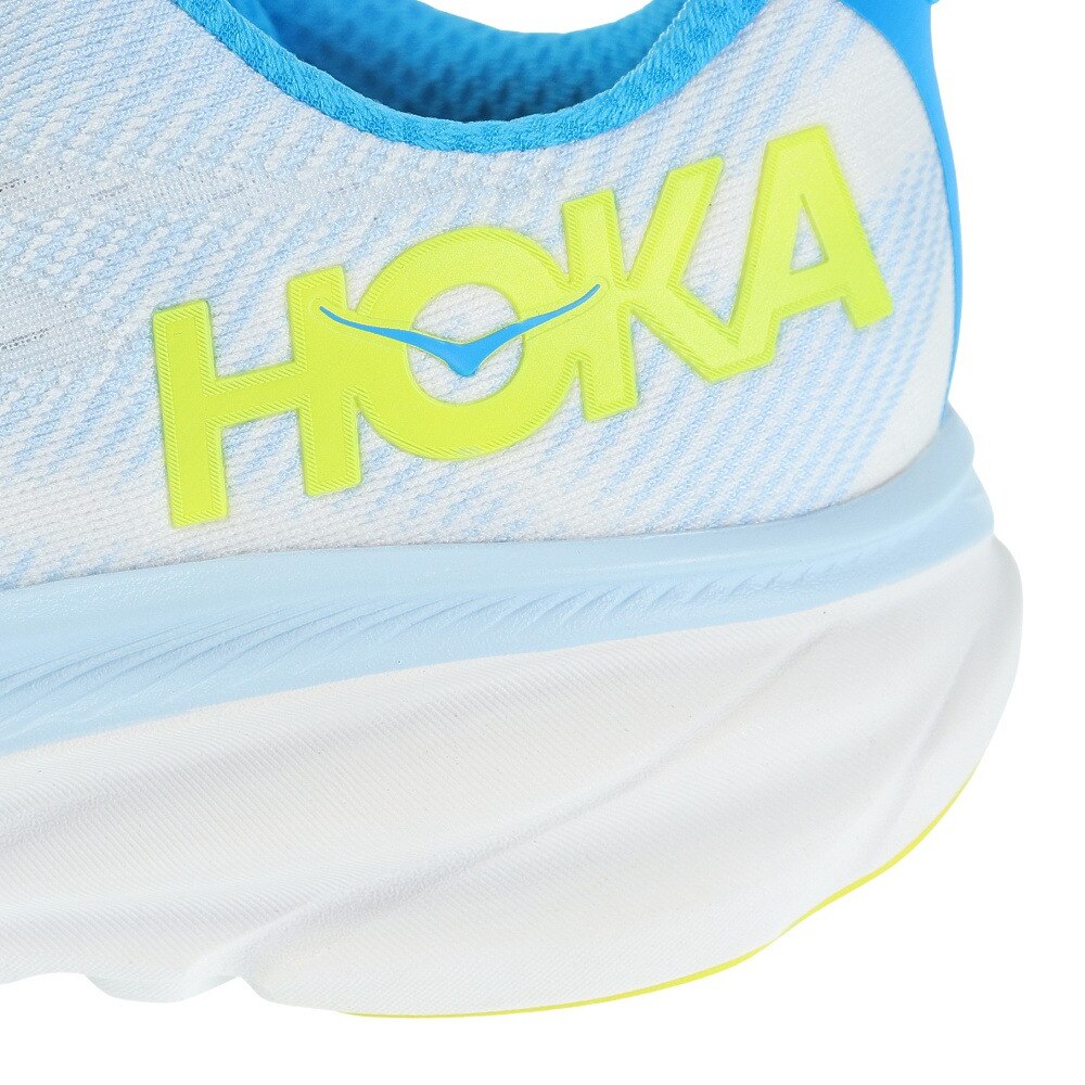ホカ（HOKA）（メンズ）ランニングシューズ クリフトン9 サックス ワイド 1132210-IWEP スニーカー ジョギング トレーニング 軽量 クッション性