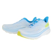 ホカ（HOKA）（メンズ）ランニングシューズ クリフトン9 サックス 1132210-IWEP スニーカー ジョギング トレーニング 軽量 クッション性