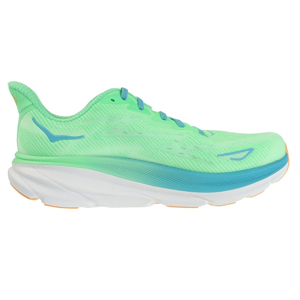 ホカ（HOKA）（メンズ）ランニングシューズ クリフトン9 ワイド ライトグリーン ワイド 1132210-ZLGL 軽量 クッション性
