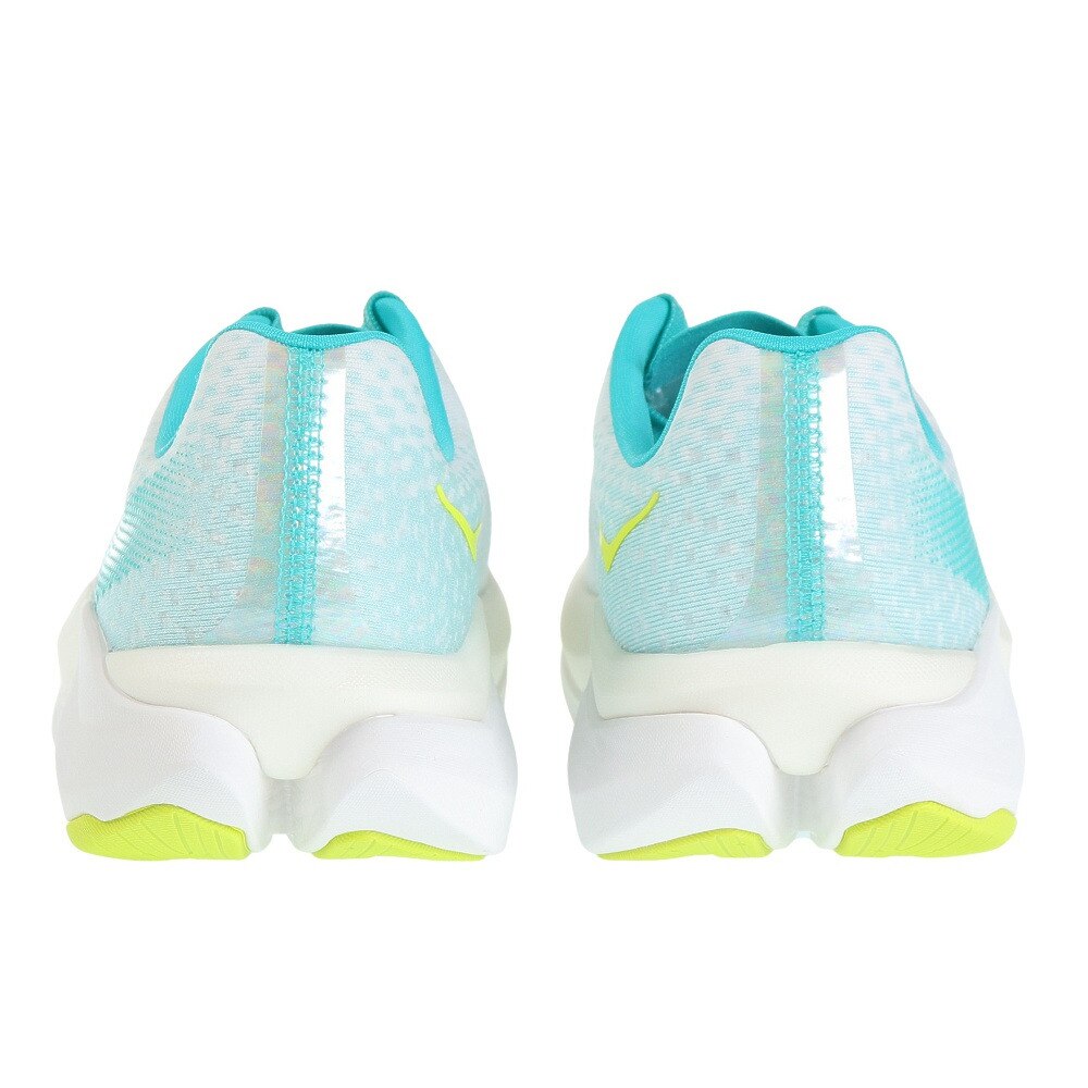 ホカ（HOKA）（メンズ）ランニングシューズ マッハX レギュラー ホワイト グリーン 1141450-WBGL スニーカー ジョギング トレーニング プレート 反発性