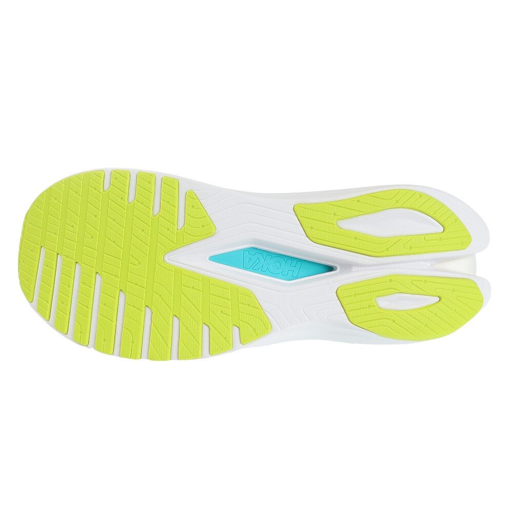 ホカ（HOKA）（メンズ）ランニングシューズ マッハX レギュラー ホワイト グリーン 1141450-WBGL スニーカー ジョギング トレーニング プレート 反発性