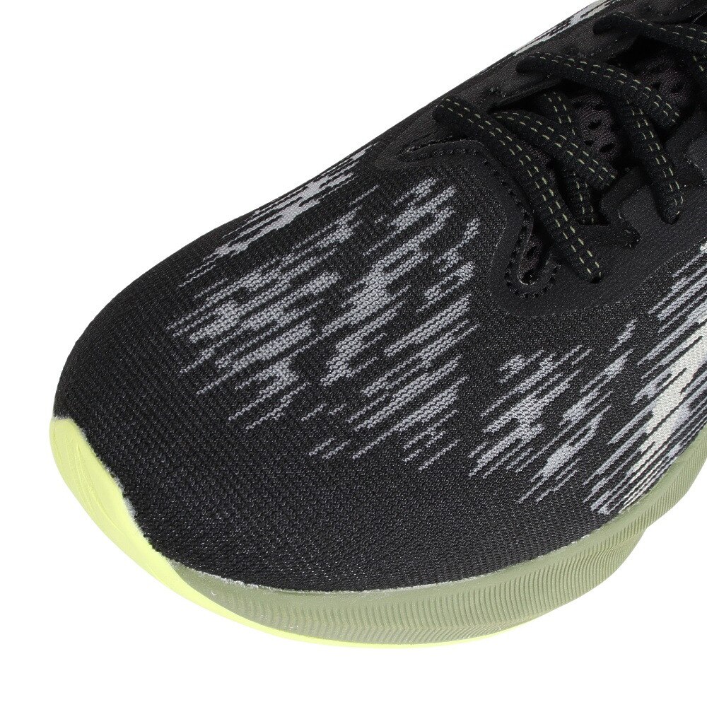 アシックス（ASICS）（メンズ）ランニングシューズ ノヴァブラスト 3 ブラック グリーン 1011B458.005 スニーカー スポーツ ジョギング クッション性 反発性