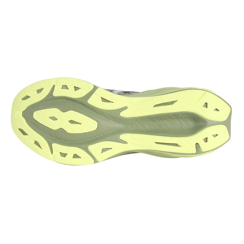 アシックス（ASICS）（メンズ）ランニングシューズ ノヴァブラスト 3 ブラック グリーン 1011B458.005 スニーカー スポーツ ジョギング クッション性 反発性