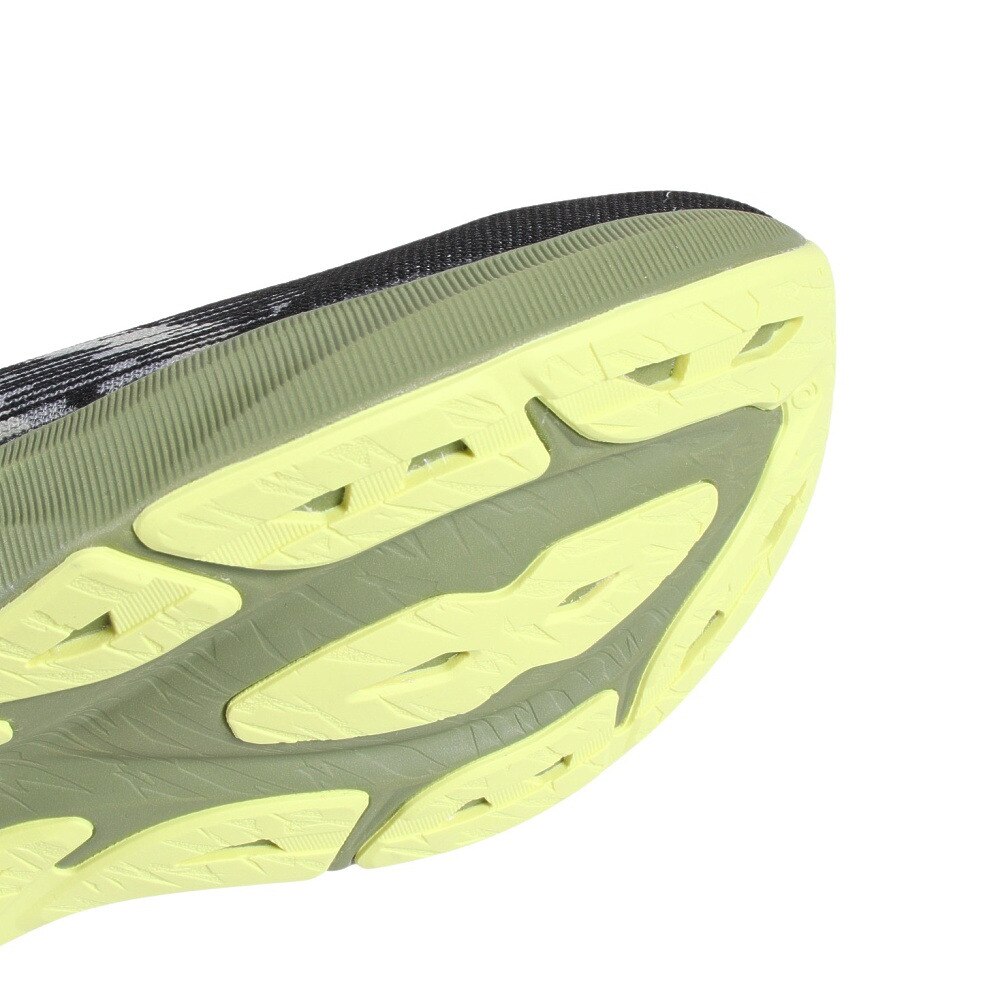 アシックス（ASICS）（メンズ）ランニングシューズ ノヴァブラスト 3 ブラック グリーン 1011B458.005 スニーカー スポーツ ジョギング クッション性 反発性