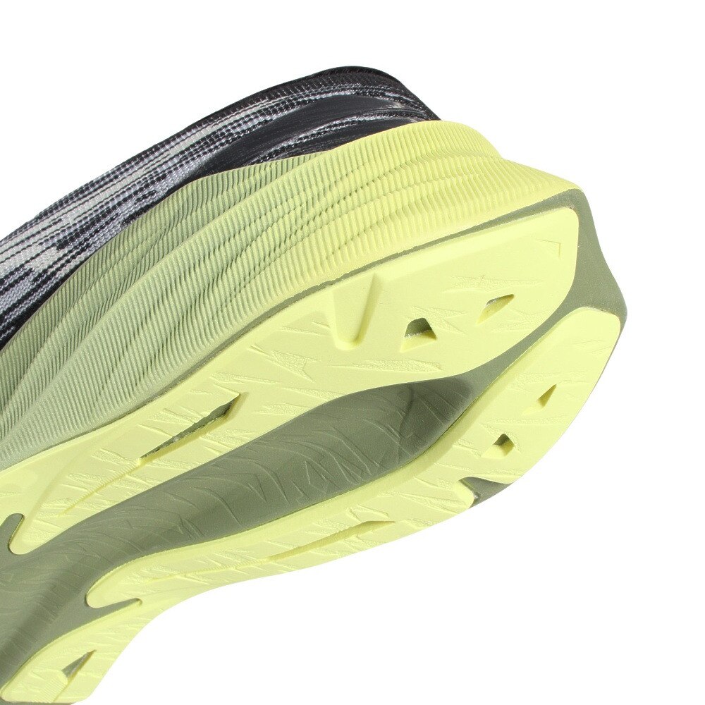 アシックス（ASICS）（メンズ）ランニングシューズ ノヴァブラスト 3 ブラック グリーン 1011B458.005 スニーカー スポーツ ジョギング クッション性 反発性