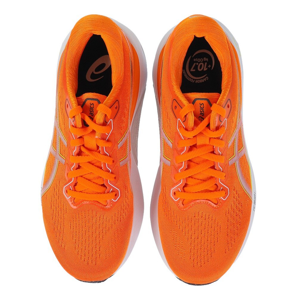 アシックス（ASICS）（メンズ）ランニング シューズ ゲル カヤノ 30 オレンジ 1011B548.800 スニーカー ジョギング マラソン 厚底 安定性 クッション性