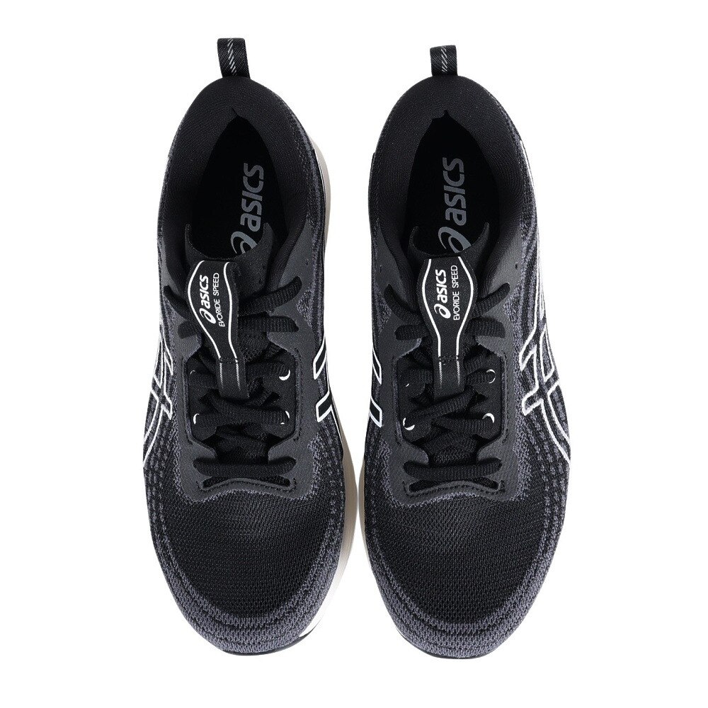 アシックス（ASICS）（メンズ）ランニングシューズ エボライド スピード ブラック 1011B612.002 スニーカー トレーニング スポーツ 軽量 クッション性 反発性