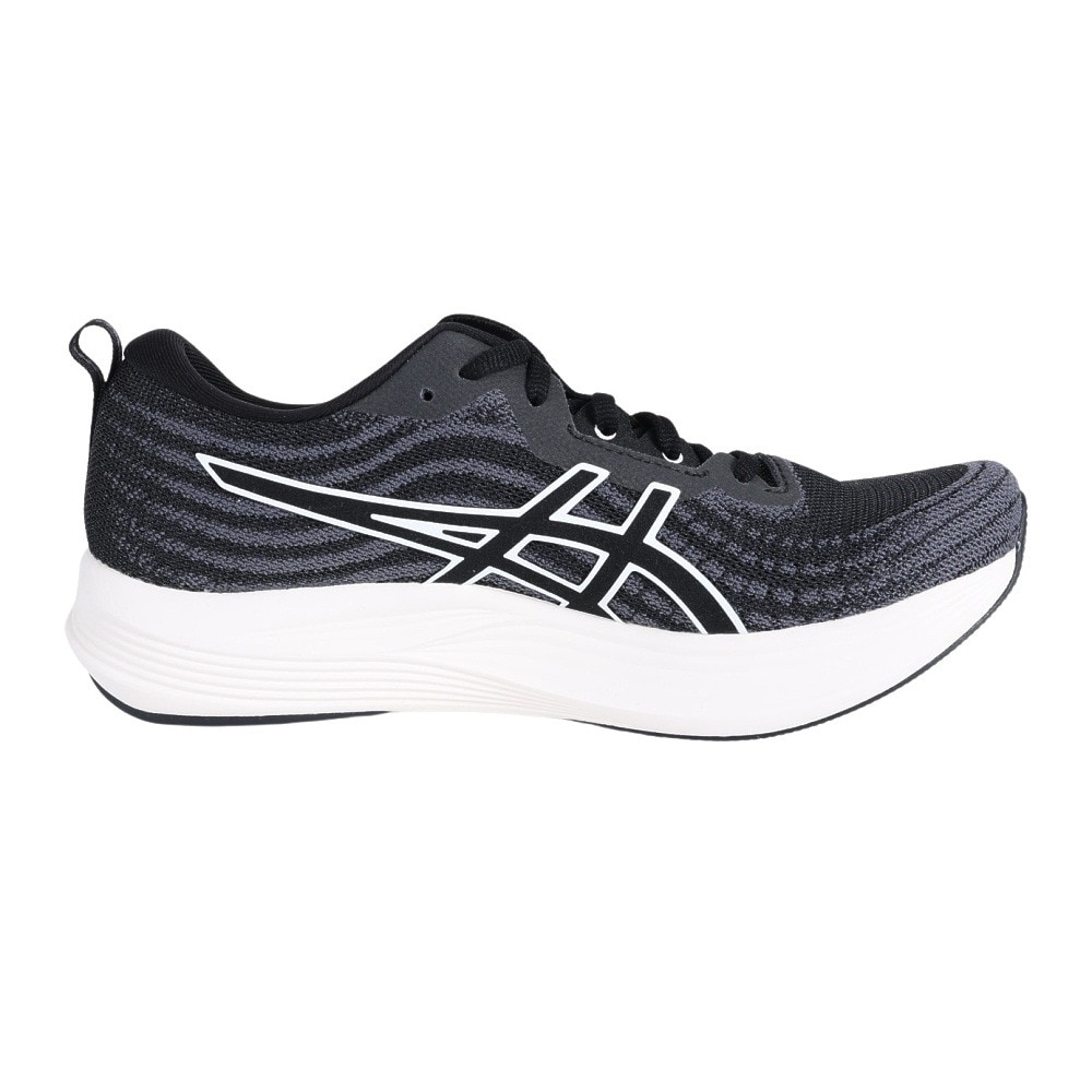 アシックス（ASICS）（メンズ）ランニングシューズ エボライド スピード ブラック 1011B612.002 スニーカー トレーニング スポーツ 軽量 クッション性 反発性