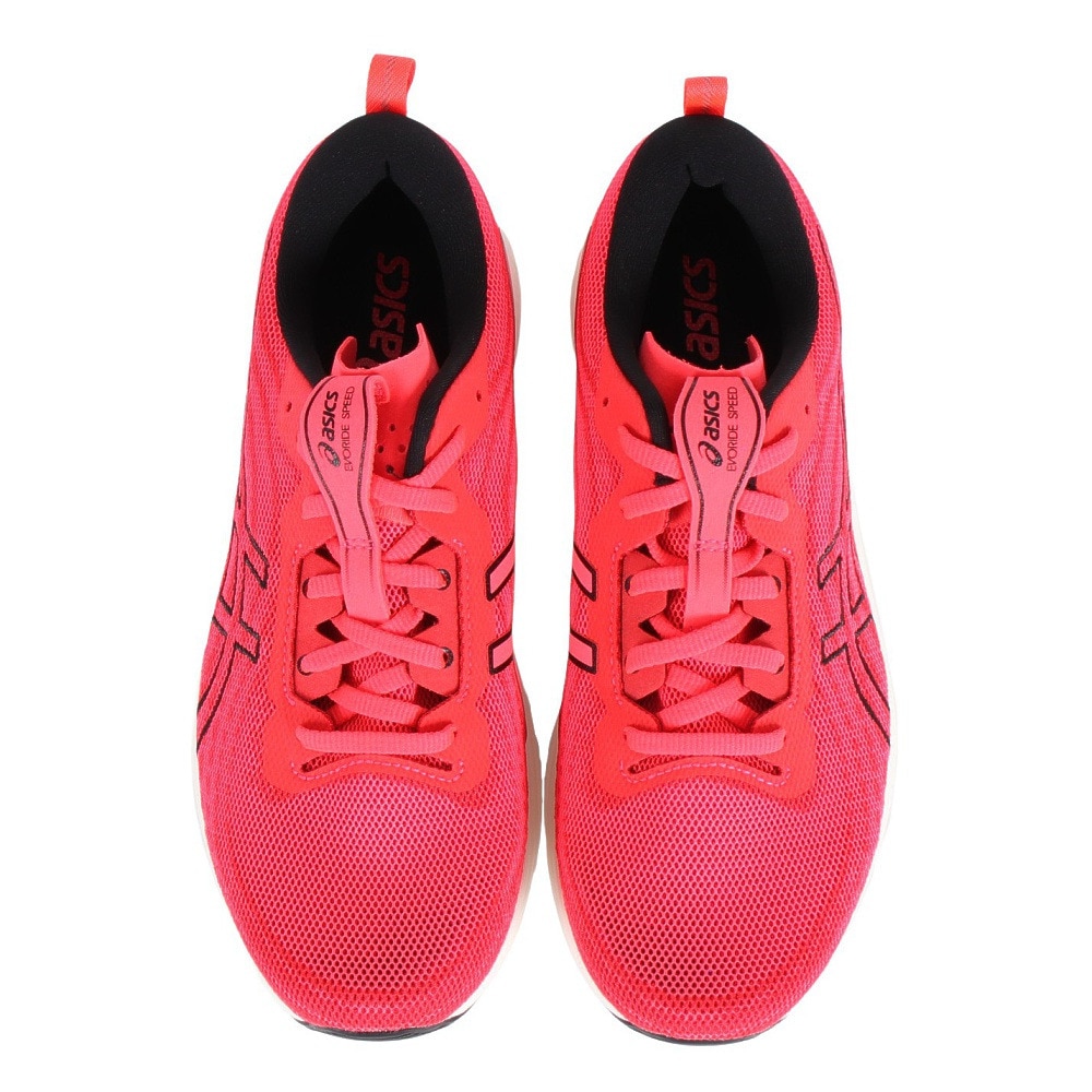 アシックス（ASICS）（メンズ）ランニングシューズ エボライド スピード ピンク ブラック 1011B612.700 スニーカー トレーニング スポーツ 軽量 クッション性