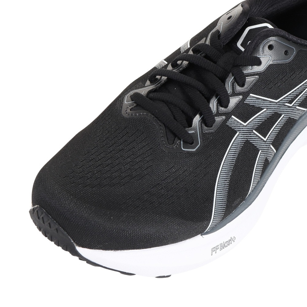 アシックス（ASICS）（メンズ）ランニング シューズ ゲル カヤノ 30 EXWIDE ブラック グレー 1011B690.002 スニーカー ジョグ マラソン 安定性 クッション性