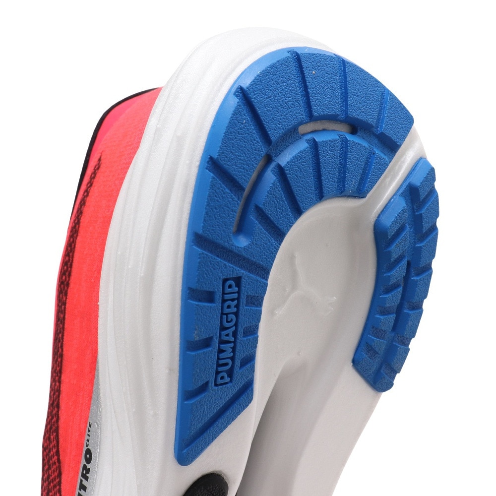 プーマ（PUMA）（メンズ）ランニング シューズ ディヴィエイト ニトロ 2 レッド 37680714 スニーカー トレーニング クッション性 厚底 軽量