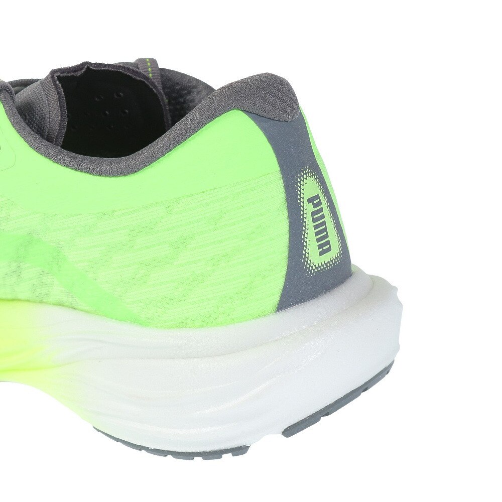 プーマ（PUMA）（メンズ）ランニング シューズ ディヴィエイト ニトロ 2 フラッシュグリーン 37680716 スニーカー トレーニング クッション性 厚底 軽量