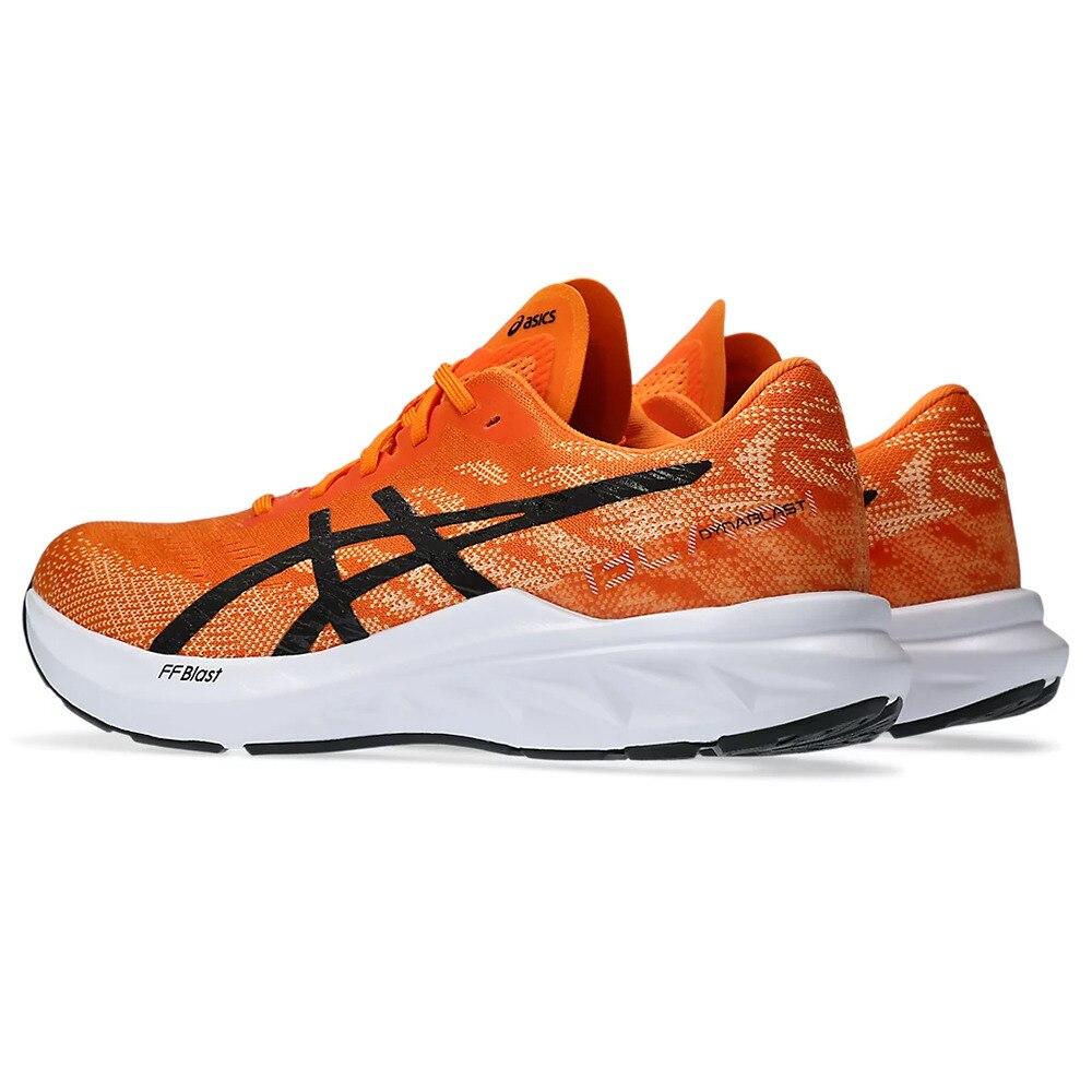アシックス（ASICS）（メンズ）ランニングシューズ ダイナブラスト 3 オレンジ ブラック 1011B460.800 スニーカー トレーニング スポーツ 安定性 反発性