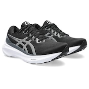 アシックス（ASICS）（メンズ）ランニング シューズ ゲル カヤノ 30 ブラック グレー 1011B548.002 スニーカー ジョギング マラソン 厚底 安定性 クッション性