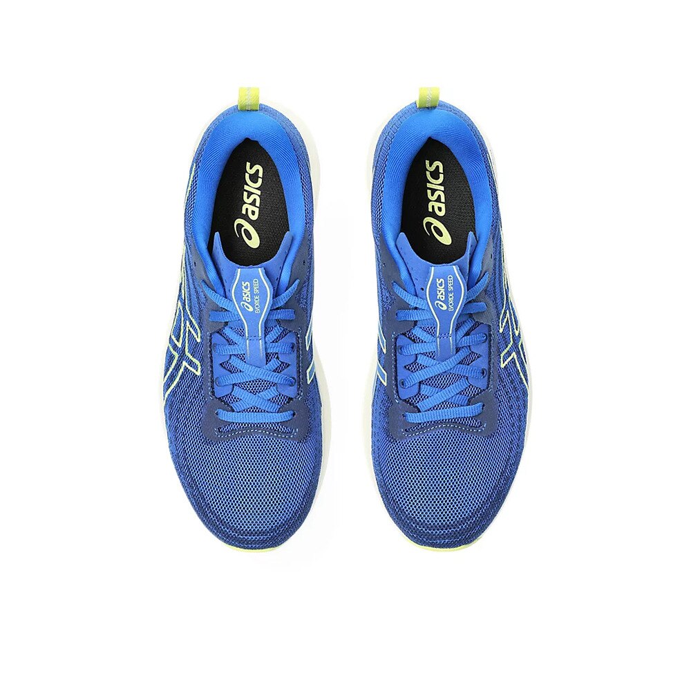 アシックス（ASICS）（メンズ）ランニングシューズ エボライド スピード ブルー イエロー 1011B612.402 スニーカー トレーニング スポーツ 軽量 クッション性