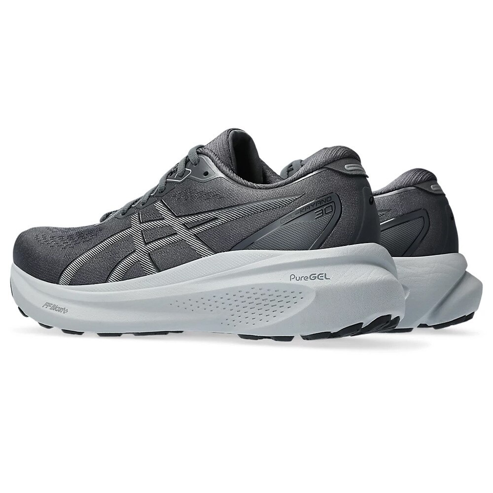 アシックス（ASICS）（メンズ）ランニング シューズ ゲル カヤノ 30 EXWIDE グレー 1011B690.020 スニーカー ジョギング  マラソン 厚底 安定性 クッション性