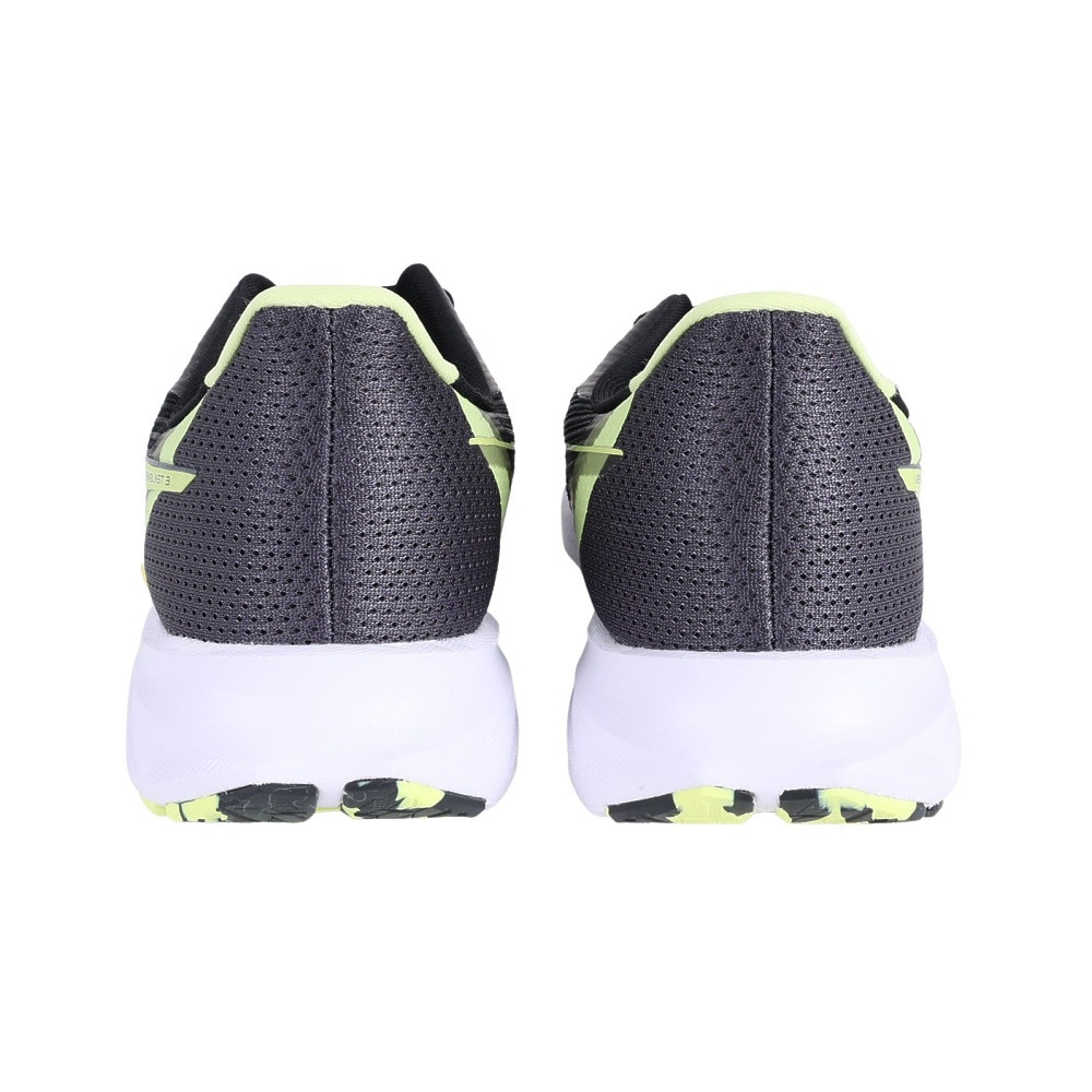 アシックス（ASICS）（メンズ）ランニング シューズ バーサブラスト 3 WIDE ブラック イエロー 1011B695.001 スニーカー ジョギング トレーニング スポーツ