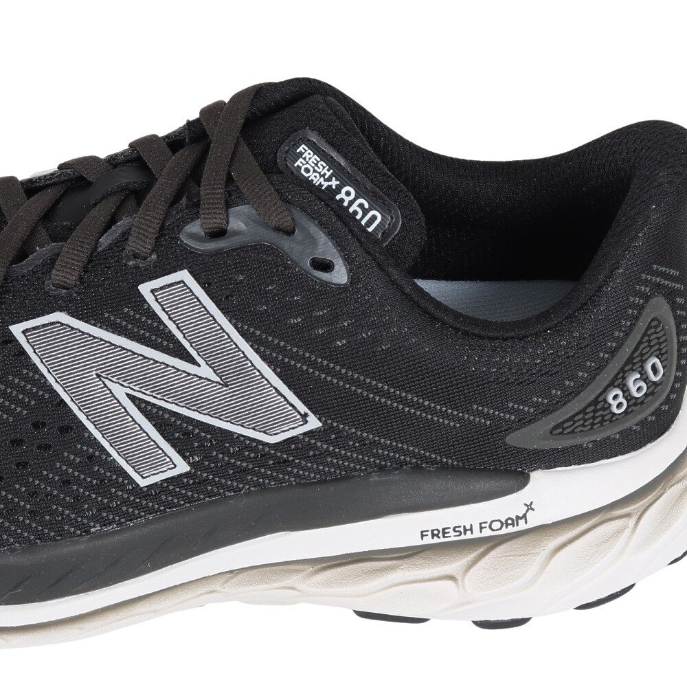 ニューバランス（new balance）（メンズ）ランニングシューズ フレッシュフォーム Fresh Foam X 860 v13 ブラック M860Z134E スニーカー ジョギング