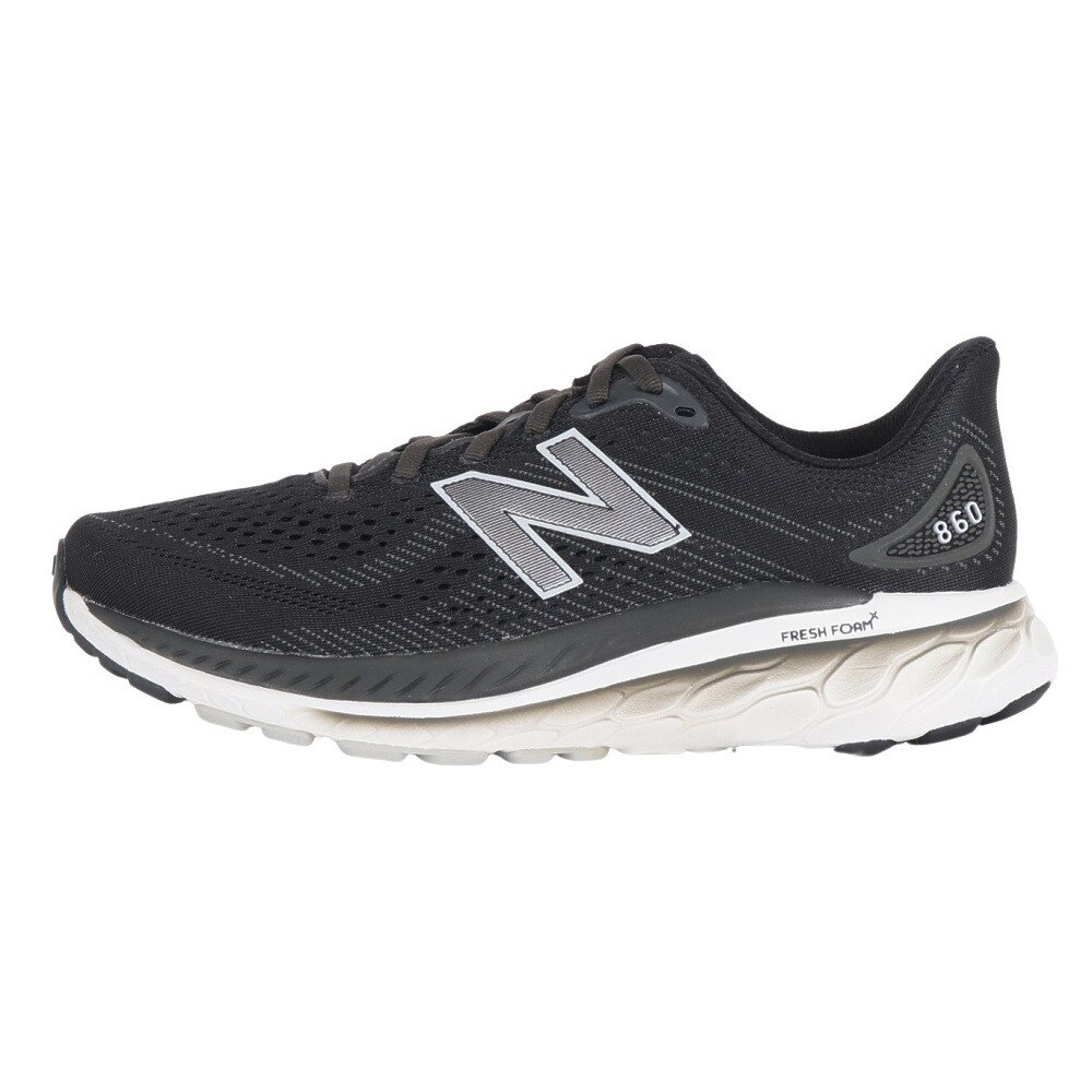 ニューバランス（new balance）（メンズ）ランニングシューズ フレッシュフォーム Fresh Foam X 860 v13 ブラック M860Z134E スニーカー ジョギング