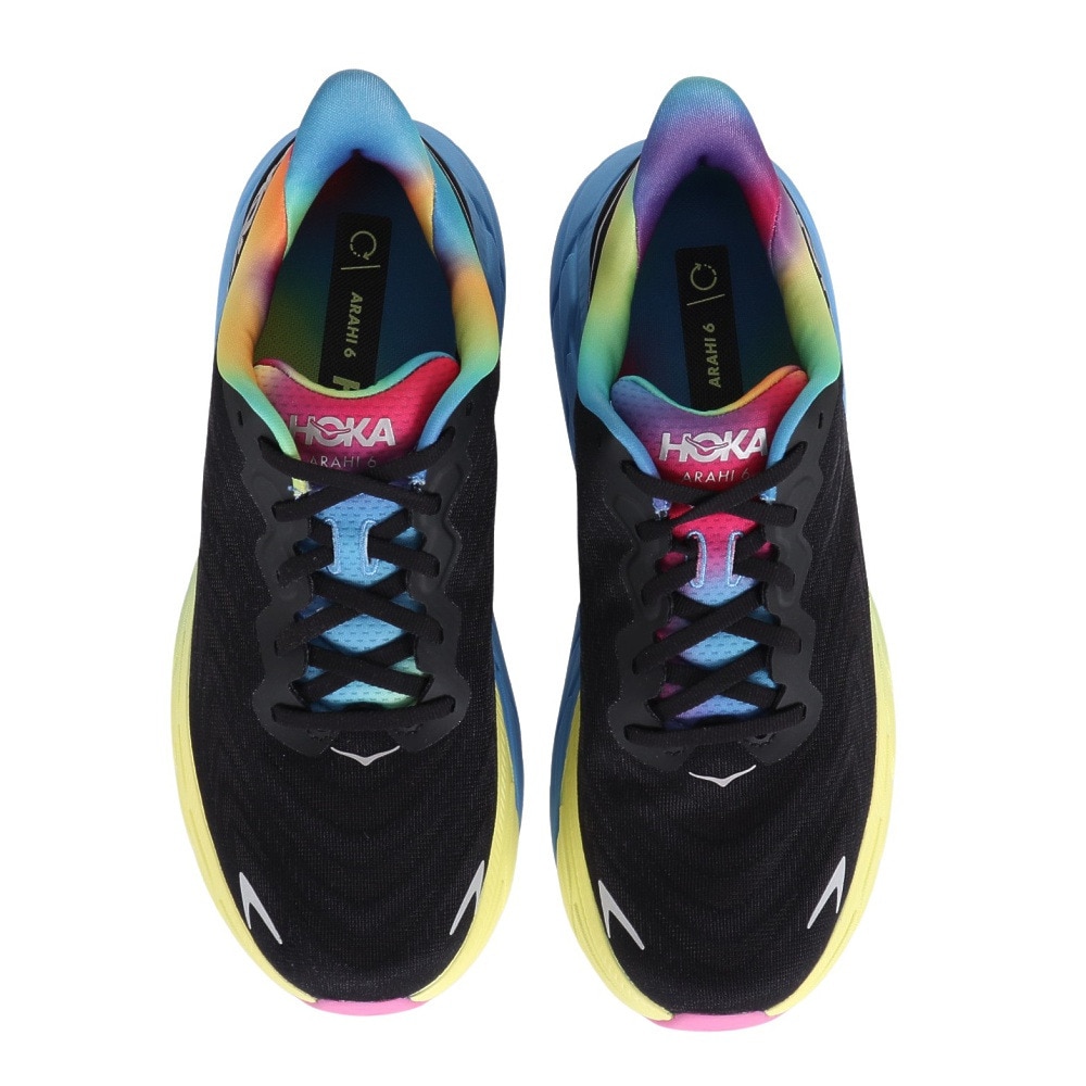 ホカ（HOKA）（メンズ）ランニングシューズ ジョギングシューズ アラヒ6 レギュラー 1123194-BKSV