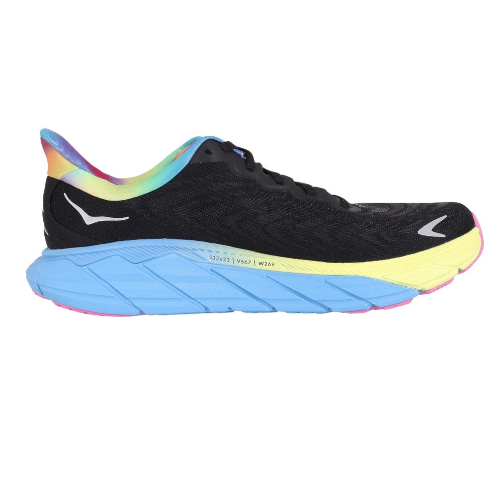 ホカ（HOKA）（メンズ）ランニングシューズ ジョギングシューズ アラヒ6 レギュラー 1123194-BKSV