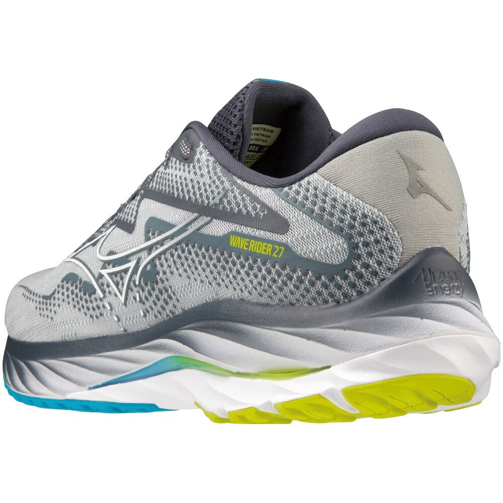 ミズノ（MIZUNO）（メンズ）ランニング シューズ ウェーブ ライダー 27 J1GC230301 スニーカー ジョギング クッション性 安定性 反発性