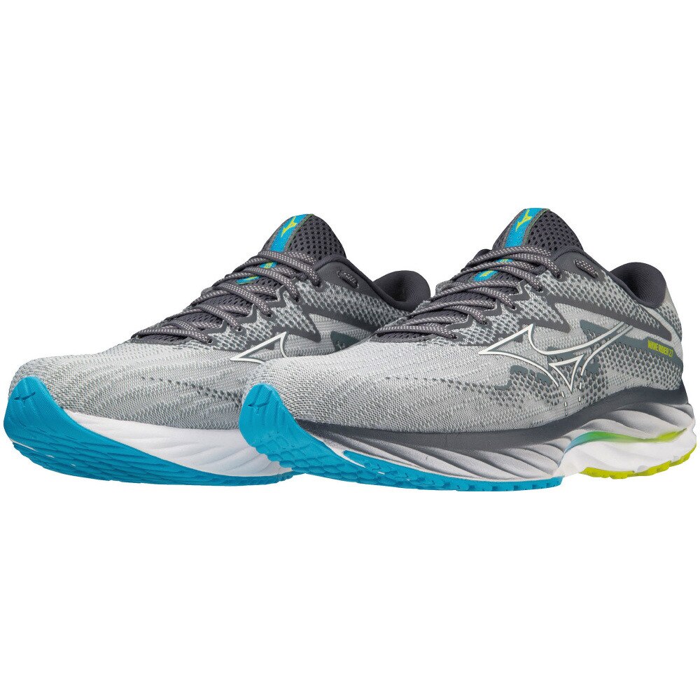 ミズノ（MIZUNO）（メンズ）ランニング シューズ ウェーブ ライダー 27 J1GC230301 スニーカー ジョギング クッション性 安定性 反発性