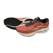 ミズノ（MIZUNO）（メンズ）ランニング シューズ ウェーブ ライダー 27 エンジ J1GC230307 スニーカー ジョギング クッション性 安定性 反発性