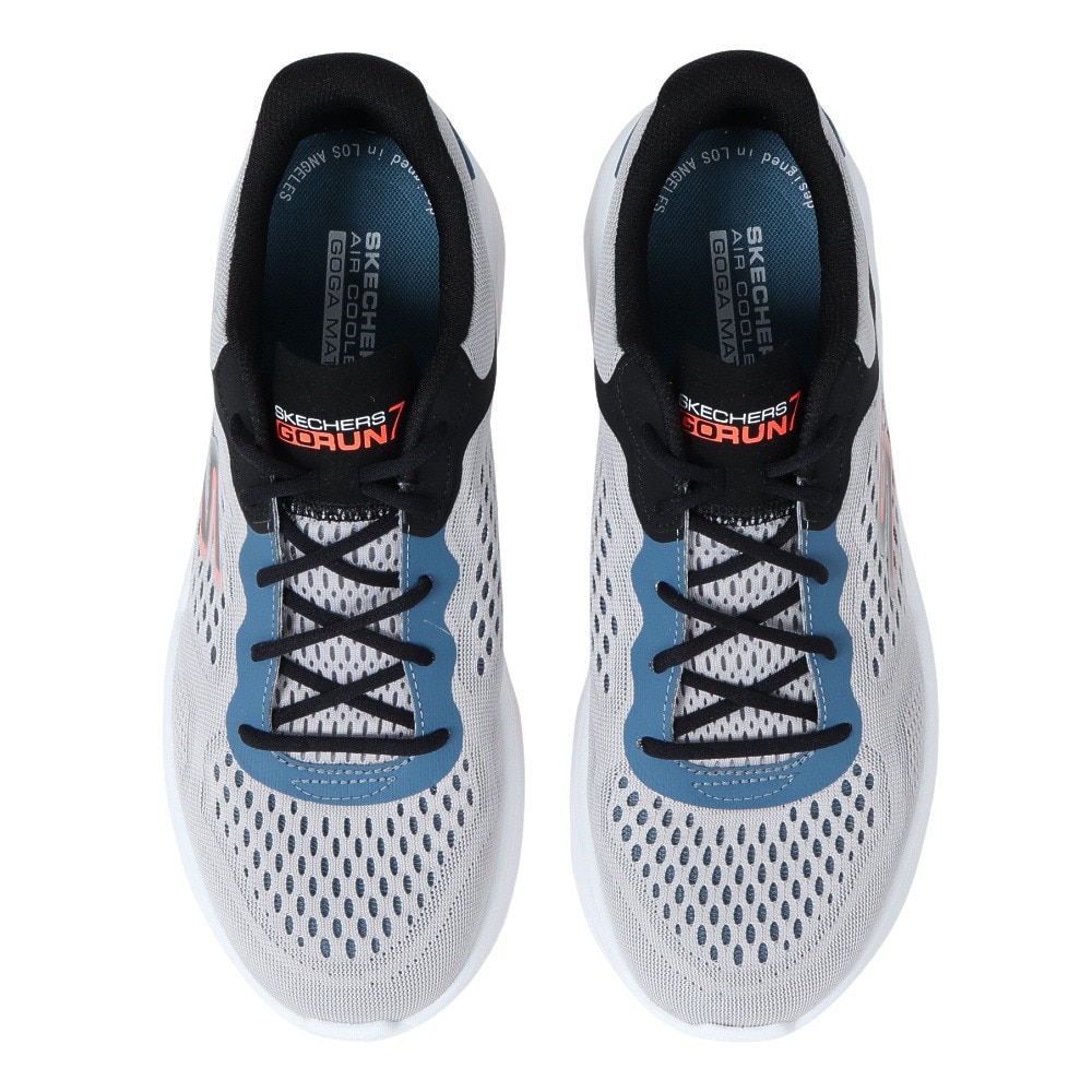 スケッチャーズ（SKECHERS）（メンズ）ランニングシューズ ジョギングシューズ GO RUN 7 220644-GYMT