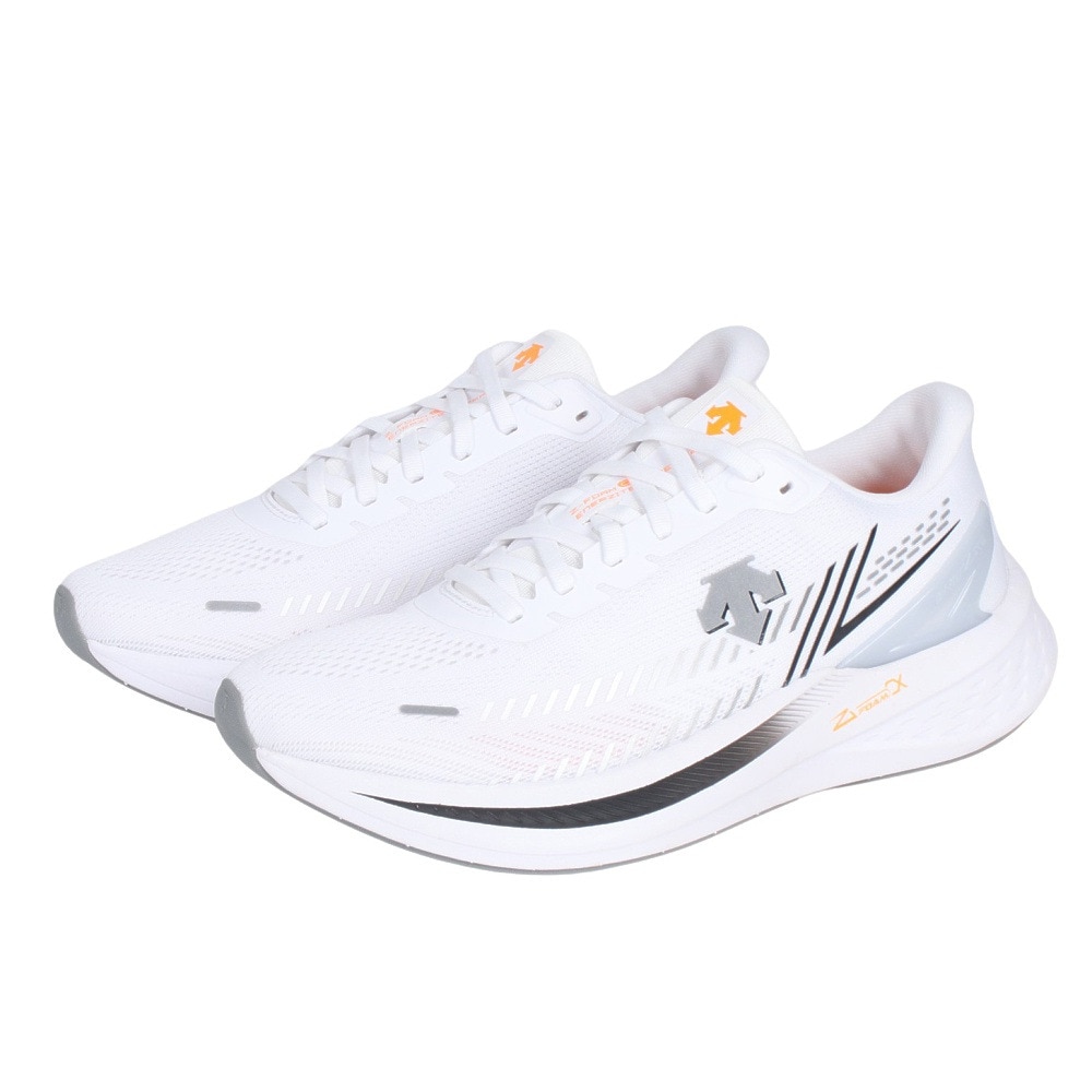 デサント（DESCENTE）（メンズ）ランニングシューズ ジョギングシューズ ENERZITE SUPER V2 SO313RRN71 WHT0