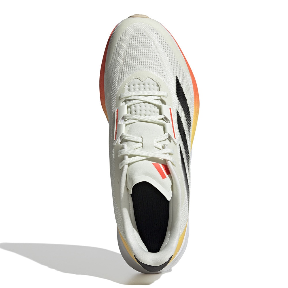アディダス（adidas）（メンズ）ランニングシューズ アディゼロデュラモスピードM アイボリー IE5477 スニーカー ジョギング 安定性